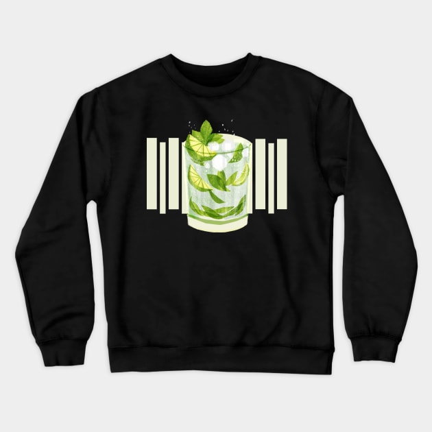 Cheers! Mijito Crewneck Sweatshirt by TJWDraws